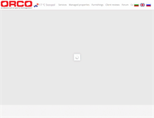 Tablet Screenshot of orco.bg